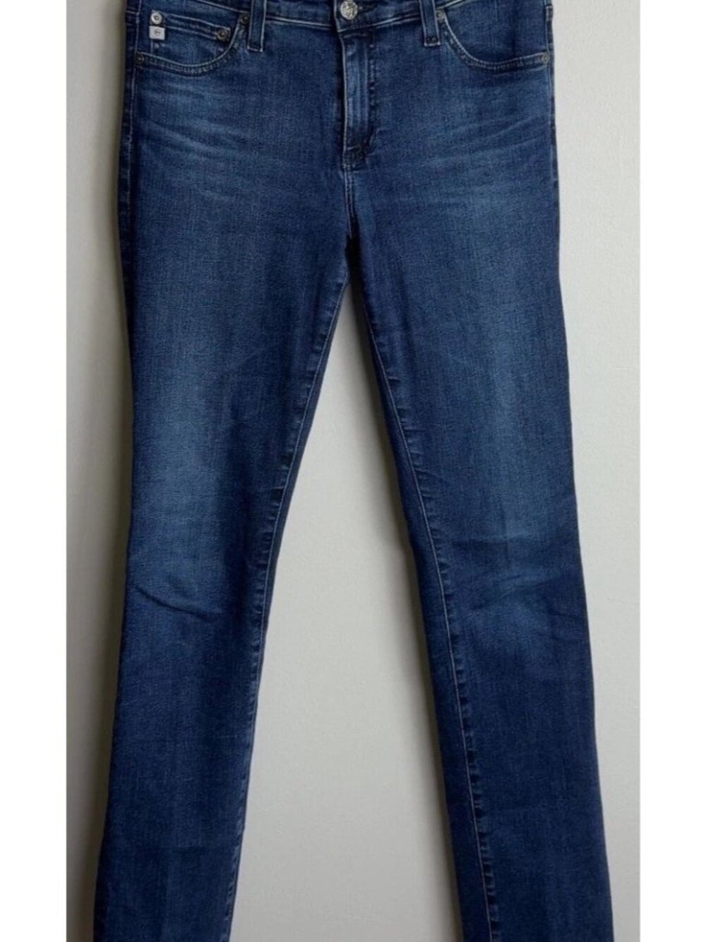 AG Adriano Goldschmied The Harper Jeans Size 28R Blue Denim Women’s